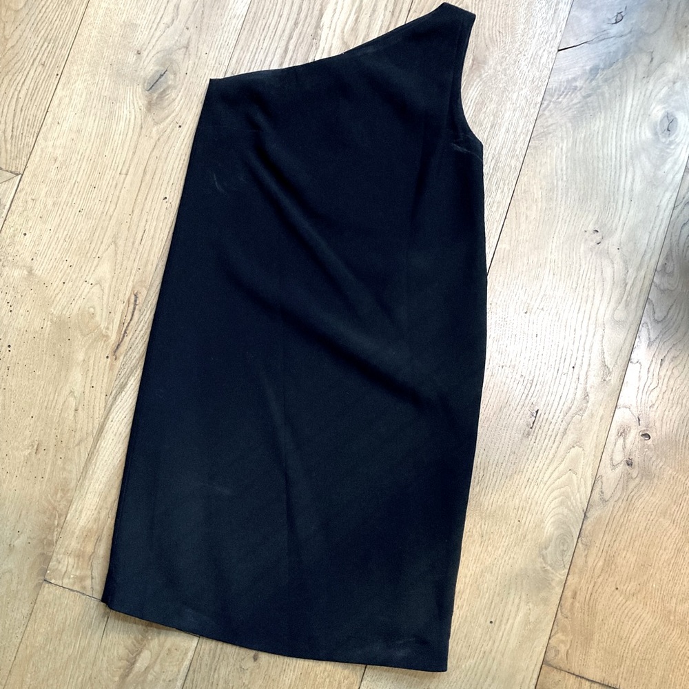 NWT Massimo Dutti One Shoulder Sheath Dress Sz 2/XS